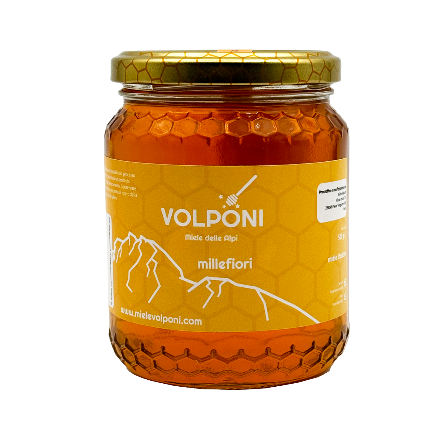 Pack of 12 jars of 500g Wildflower Honey. Free shipping throughout Italy.