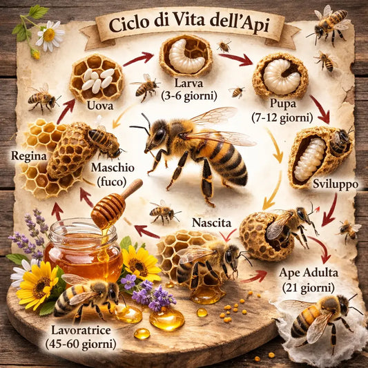 Filiera del miele: dal fiore al vasetto