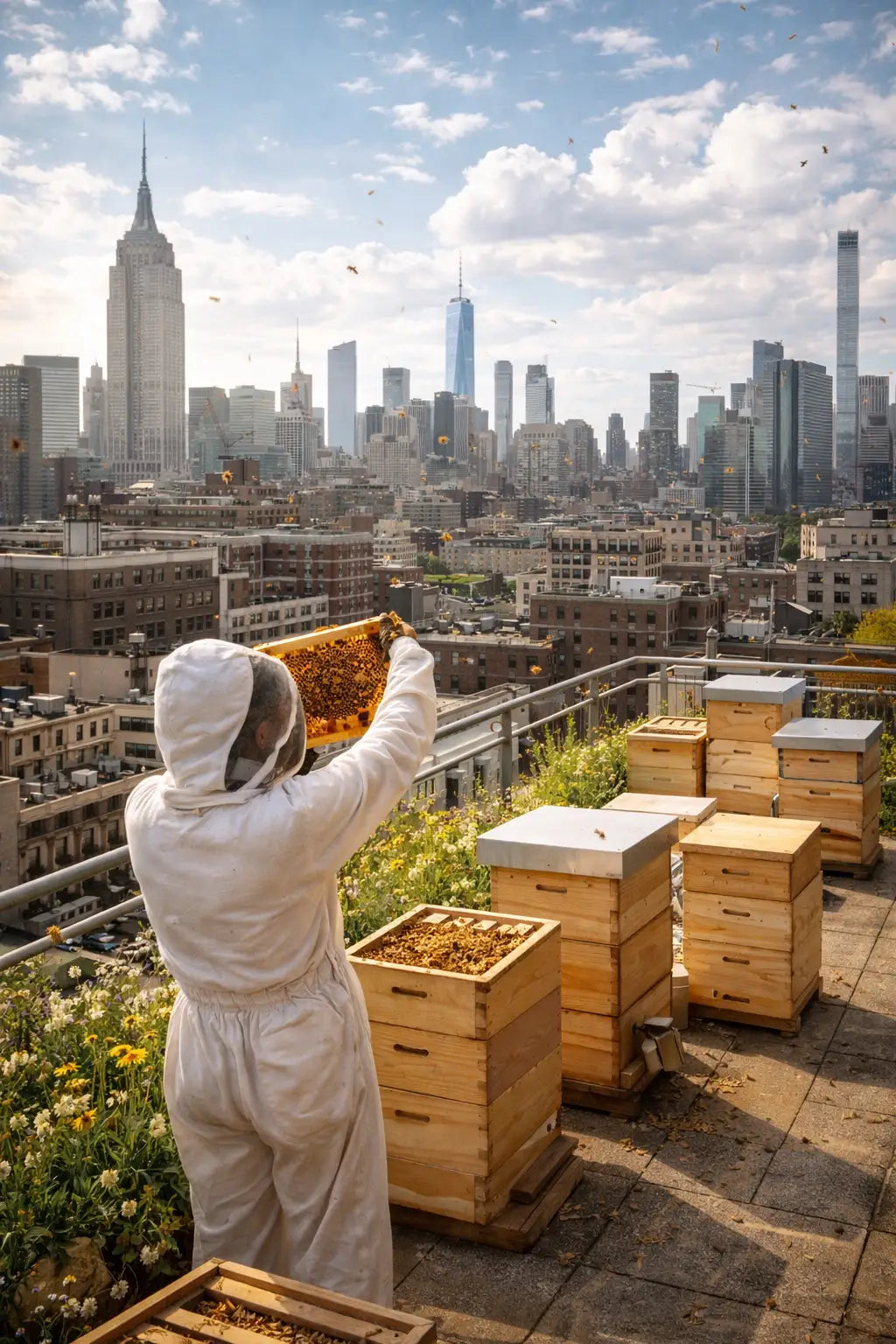 Apicoltura urbana: il miele delle città