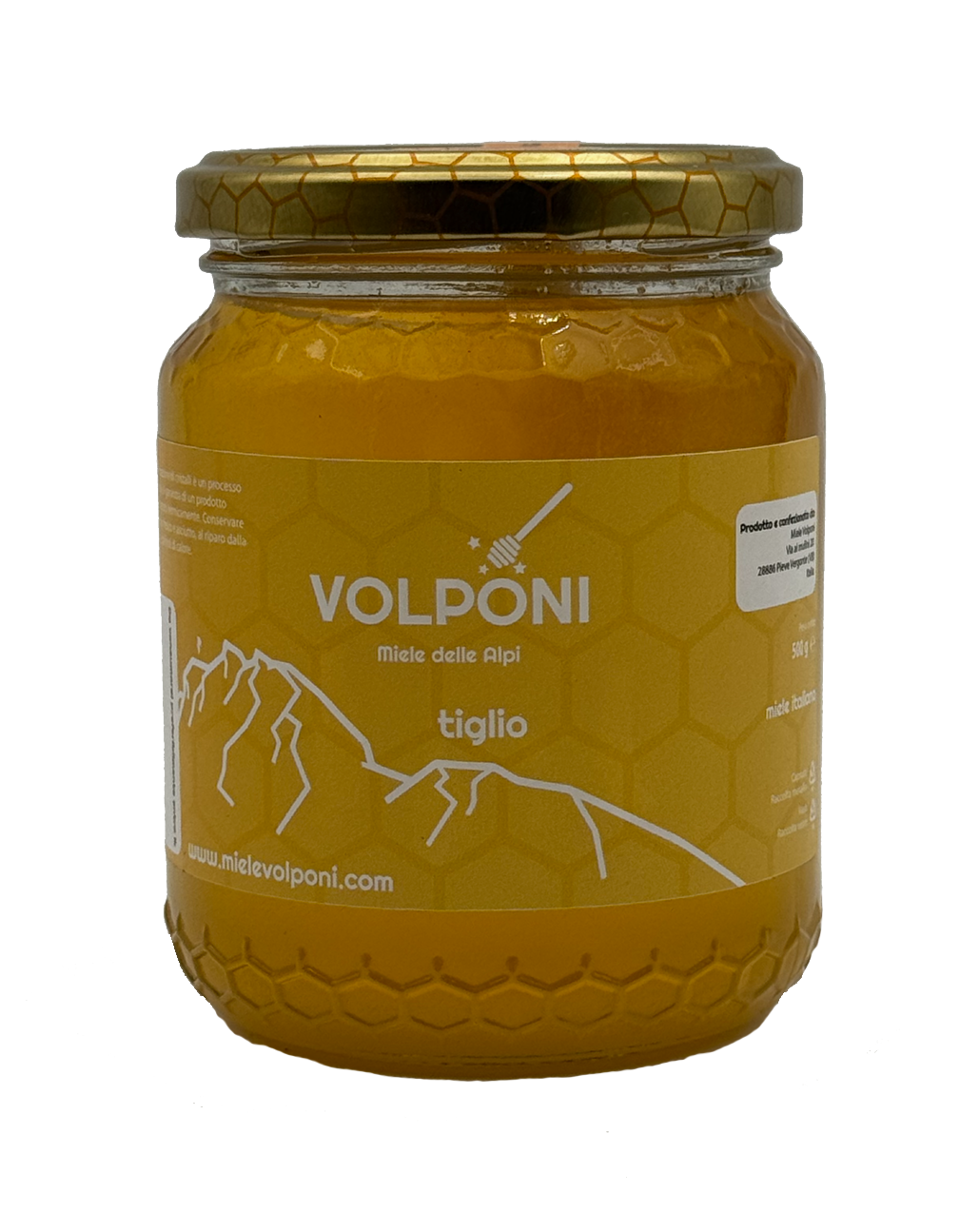 Packung mit 12 Gläsern à 500 g Lindenhonig. Kostenloser Versand innerhalb Italiens.