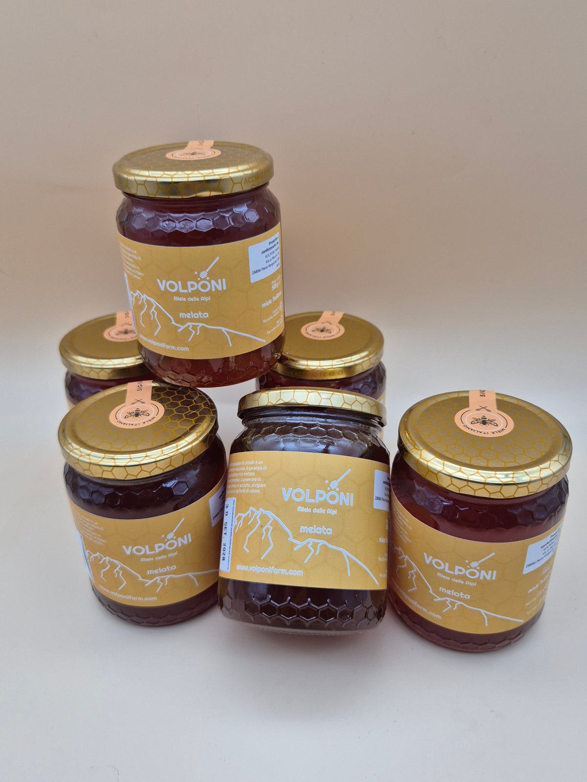 Family Pack miele di Melata 6 vasetti 500g SPEDIZIONE GRATUITA IN TUTTA ITALIA
