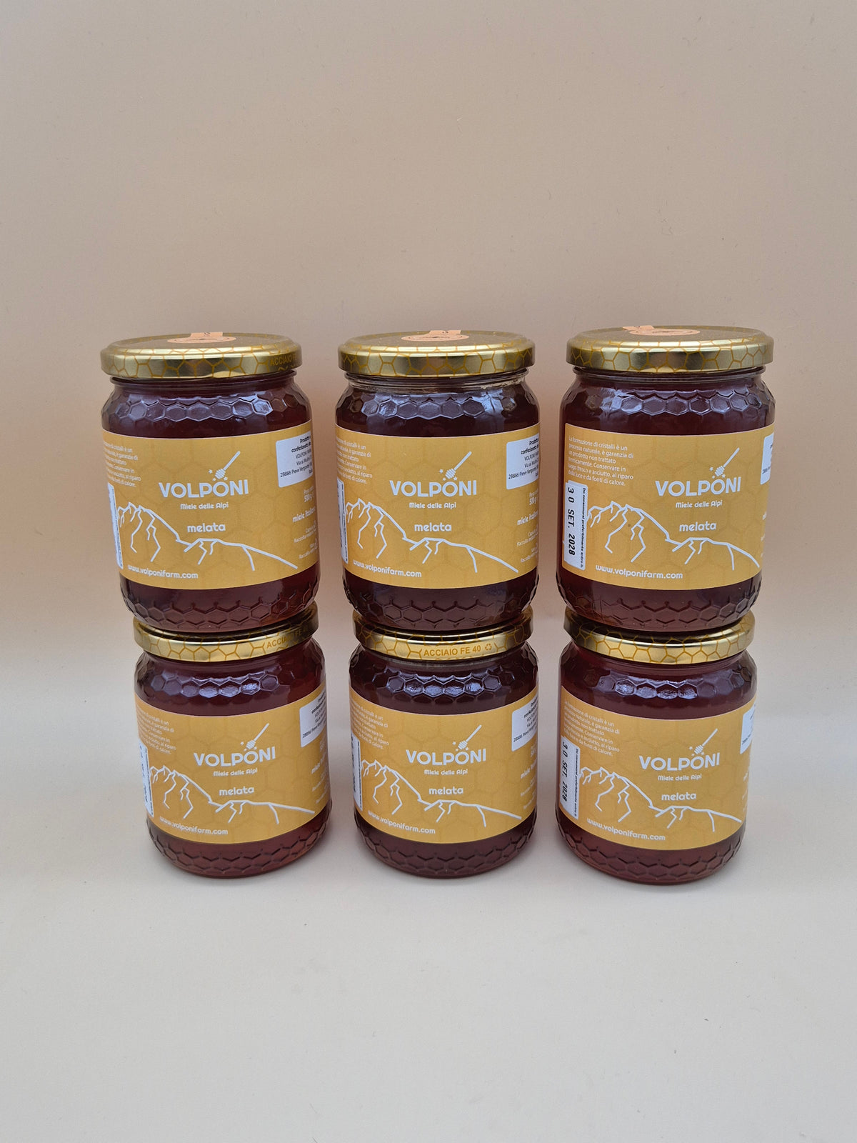 Family Pack miele di Melata 6 vasetti 500g SPEDIZIONE GRATUITA IN TUTTA ITALIA