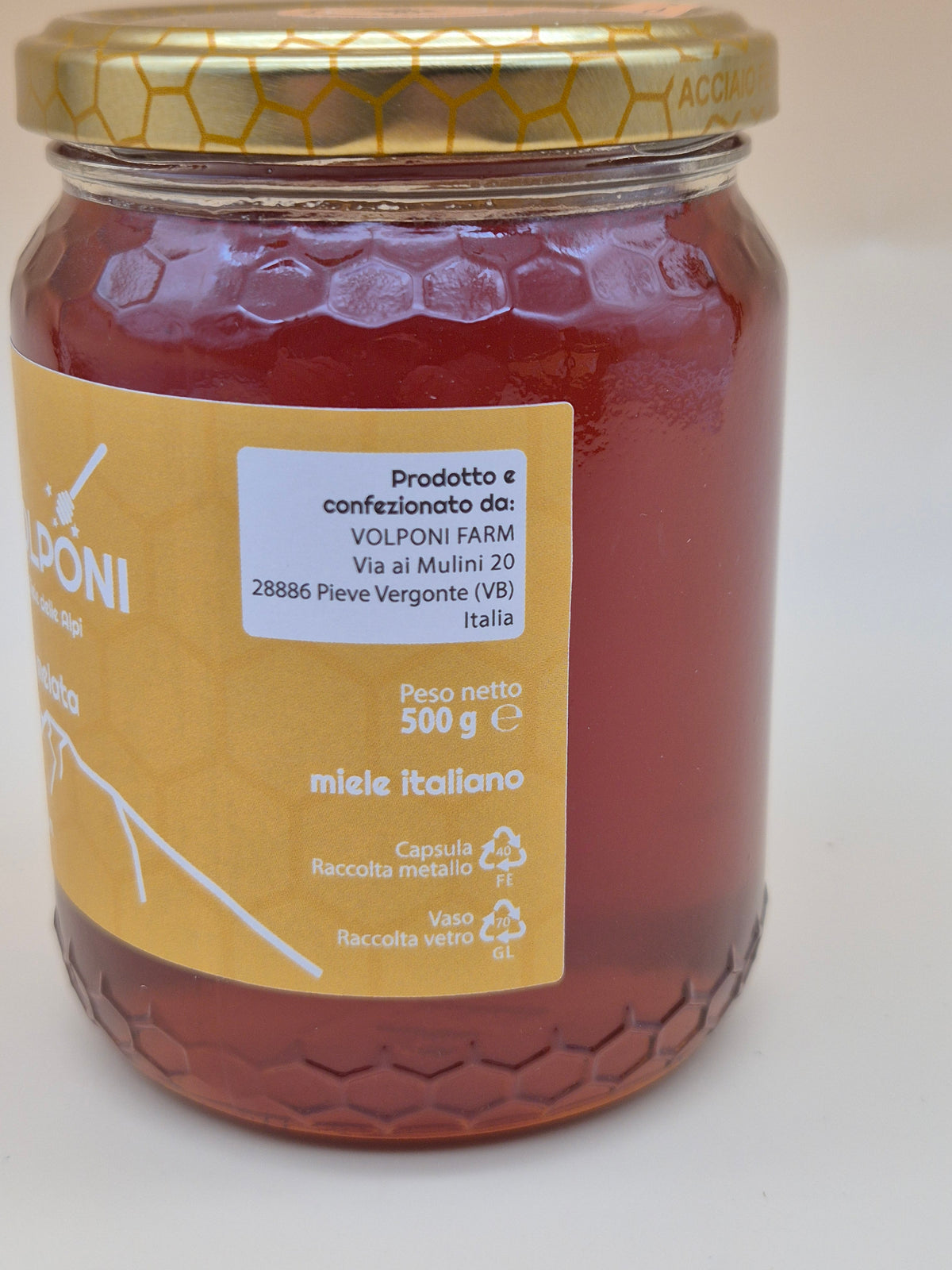 Family Pack miele di Melata 6 vasetti 500g SPEDIZIONE GRATUITA IN TUTTA ITALIA